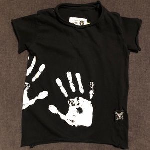 Nununu handprint design super sort tee